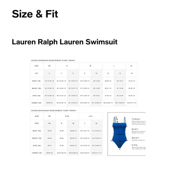Lauren Ralph Lauren Tropical Floral Convertible One Piece Swimsuit Tummy Control - Picture 11 of 11